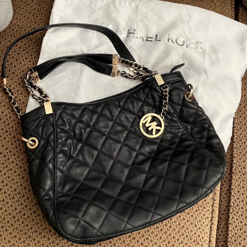 MK quilted purse